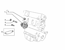 lancia  WATER PUMP AND GASKETS