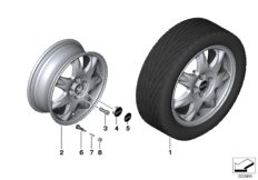mini 36_1779 Л/с диск MINI Delta Spoke 96