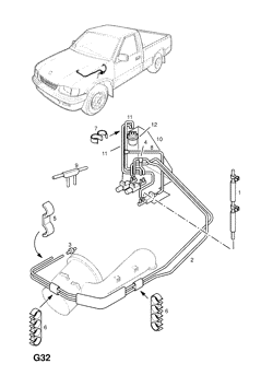 opel 60 РЕЦИРКУЛЯЦИЯ ВЫХЛОПНЫХ ГАЗОВ (ПРОДОЛЖ.)