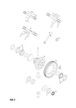 opel 9 ДИФФЕРЕНЦИАЛ