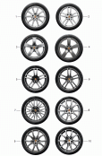 porsche 602006 Комплект колес. RAEDER. SOMMER. D -    MJ 2018>>