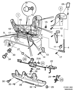 saab C1031 Отвод откидной крыши - Часть 2