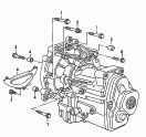seat 300070 Детали крепления для двигателя и КП. для 5-ступ. механической КП