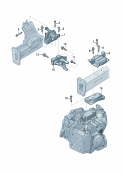 seat 199080 mounting parts for engine and transmission