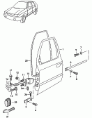 skoda 831000 Дверь