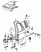 skoda 833000 Дверь