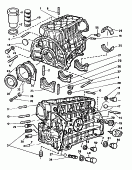 skoda 103005 cylinder block. 08.76 - 03.87