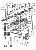 skoda 103035 cylinder head. 08.76 - 12.89