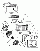 skoda 819010 Отопление. Детали не в сборе