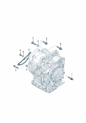 skoda 300080 mounting parts for engine and transmission. for 4-speed automatic gearbox