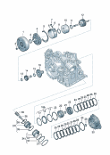 skoda 323050 converter. planet pinion carrier. for 4-speed automatic gearbox