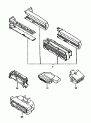 skoda 972085 Корпус штекера