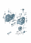 skoda 301035 gear housing. for 5 speed manual transmiss.