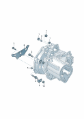 skoda 300068 mounting parts for engine and transmission. for 5 speed manual transmiss.