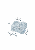 skoda 300074 mounting parts for engine and transmission. 5-speed manual transmission