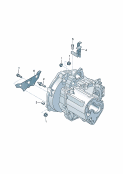 skoda 300068 mounting parts for engine and transmission. for 5 speed manual transmiss.