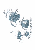 skoda 301020 gear housing. for 5 speed manual transmiss.
