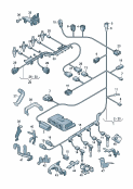 skoda 971009 Жгут проводов для двигателя
