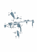 skoda 857000 Поперечина передней панели