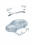 skoda 853030 Багажник на крыше. Накладка порога. Накл. для нар. конт.кол. арки