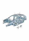 skoda 863030 Шумоизоляция крыши. Наплавленный звукоизоляц. слой