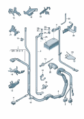 skoda 971065 wiring set for battery +