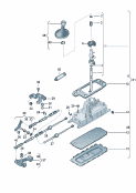 skoda 711030 Механизм переключения. 5-ступенч. коробка передач
