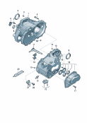 skoda 301035 Картер коробки передач. для 6-ступен. механической КП