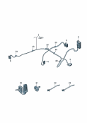skoda 972040 wiring set for door. ----------------------------. *    free cable ends *     must be isolated. D             >> - 25.05.2015