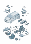 skoda 937016 relay plate and relays. fuses. D - 15.06.2015>>
