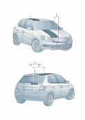 skoda 60035 genuine accessories. decorative film