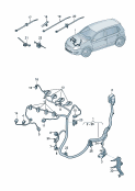 skoda 971011 wiring set for engine