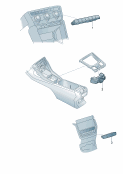 skoda 941051 Выключатель в панели приборов