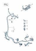 skoda 971070 Жгут проводов электромехан. усилителя рулевого управления