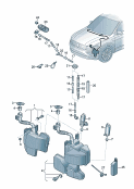 skoda 955010 Бачок стеклоомывателя