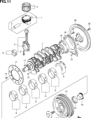 suzuki 4738 КОЛЕНВАЛ (TYPE 1:K14B)