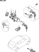 suzuki 4747 KIT SERRURE  (GA:TYPE 1:MT)