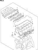 suzuki 87700 КОМПЛЕКТ ПРОКЛАДОК ДВИГАТЕЛЯ (TYPE 1:K14B)