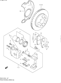 suzuki 55314 ТОРМОЗ ПЕРЕДНЕГО КОЛЕСА (SPORT,SPORT_S)