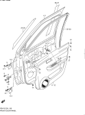 suzuki 55360 ПАНЕЛЬ ПЕРЕДНЕЙ ДВЕРИ