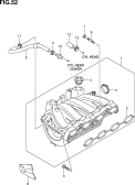 suzuki 57137 ВСАСЫВАЮЩИЙ КОЛЛЕКТОР (TYPE 3,4:RW416:E90)