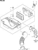 suzuki 57143 ВОЗДУШНЫЙ ФИЛЬТР (TYPE 1,2:RW415,RW416)