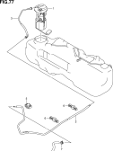 suzuki 57163 ТОПЛИВНЫЙ НАСОС (TYPE 1,2:RW415,RW416:LHD)