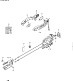 suzuki 52456 SERRURE PORTE ARR (4DR) 