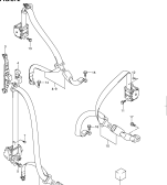 suzuki 52479 CEINTURE SIEGE  (TYPE 1,2,3:5DR:E02,E06,E22,E24,E37,E38)