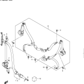 suzuki 52482 CEINTURE SIEGE (VOIR NOTE) 