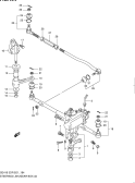 suzuki 49670 SPURSTANGE UND GETRIEBEGEHÄUSE (LHD:W/POWER STEERING) 