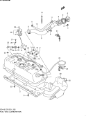 suzuki 50064 ТОПЛИВНЫЙ БАК (W/CARBURETOR,EXCEPT E43)