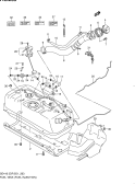 suzuki 50065 ТОПЛИВНЫЙ БАК (W/FUEL INJECTION & E43 CARB)