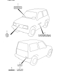 suzuki 50188 ЭМБЛЕМА